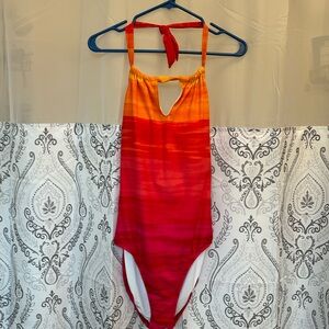 Jantzen women’s one piece size 14 tummy control, bathing suit removable pads